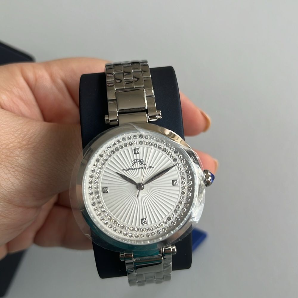 Porsamo bleu natalie bracelet watch, 36mm all stainless steel silver watch - Picture 9 of 10